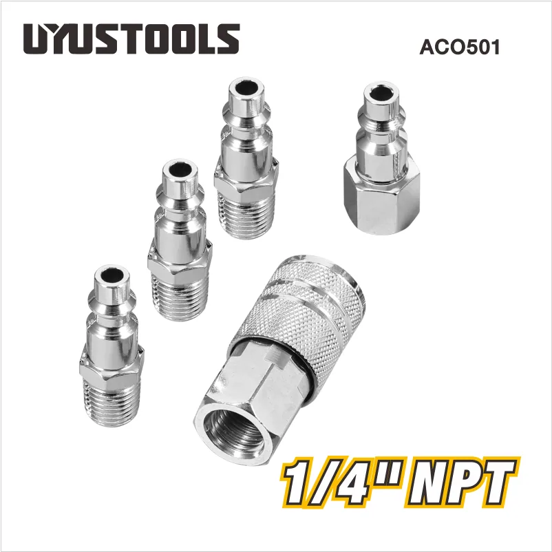 Kit de raccords pour compresseur, 5 pièces ACO501