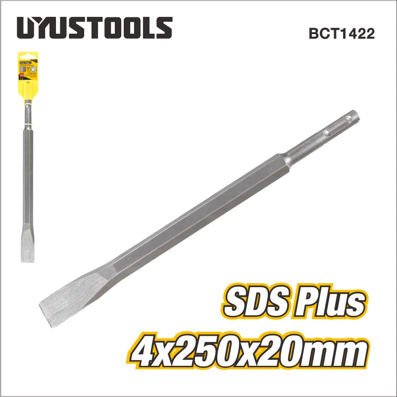 Burin plat SDS Plus 14 x 250 x 20 mm BCT1422
