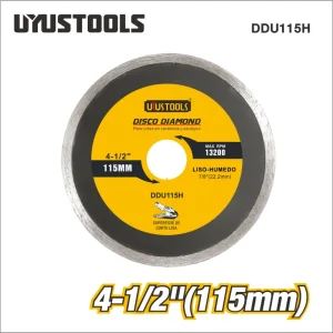 Disque diamant 115 mm pour coupe à l'eau