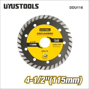 Disque diamant turbo 115 mm