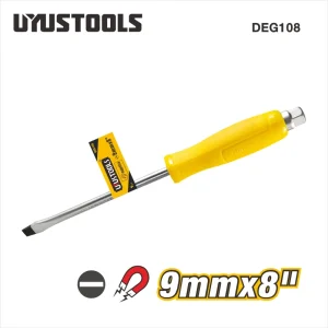 Tournevis plat à frapper 9 mm x 8″