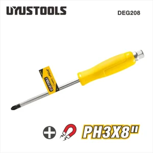 Tournevis cruciforme à frapper PH3 × 8″
