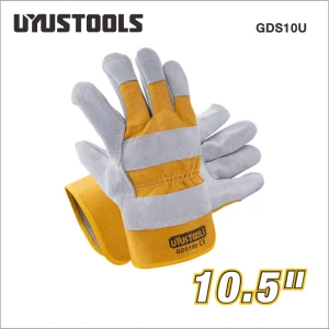 Gants en cuir, taille 10,5″