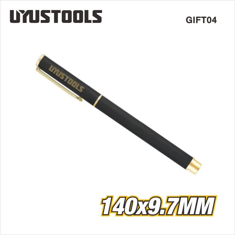 Stylo en acier et cuivre, recharge noire 0,7 mm GIFT04-KC