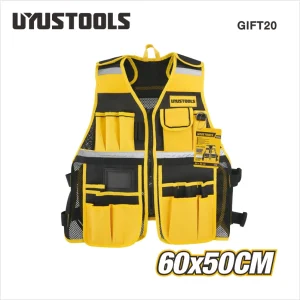 Gilet porte-outils 14 poches