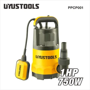 Pompe submersible eau claire 750 W, corps plastique