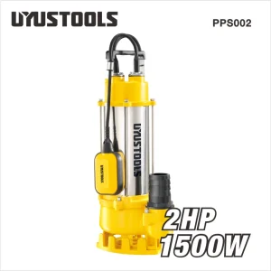 Pompe submersible eaux usées 1 500 W