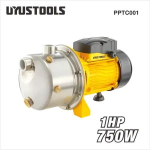 Pompe jet 750 W, tête de pompe inox