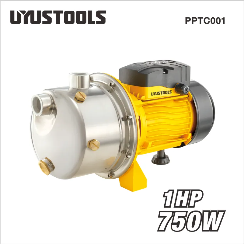 Pompe jet 750 W, tête de pompe inox PPTC001