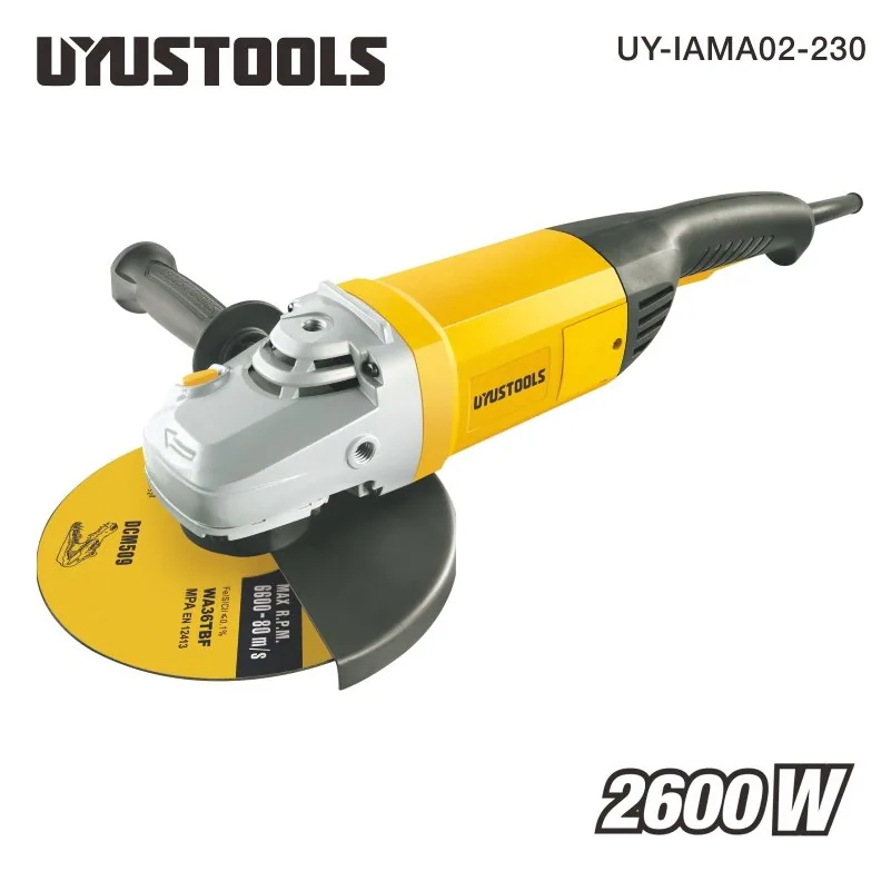 Meuleuse d'angle 230 mm, 2 600 W UY-AMA02-230