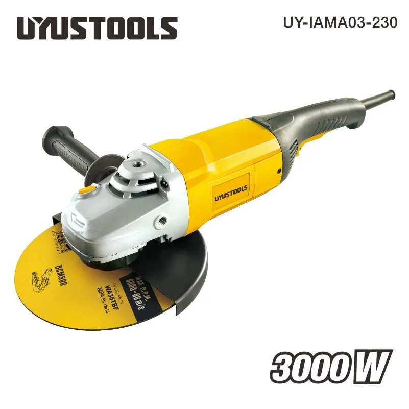 Meuleuse d'angle 230 mm, 3 000 W UY-AMA03-230