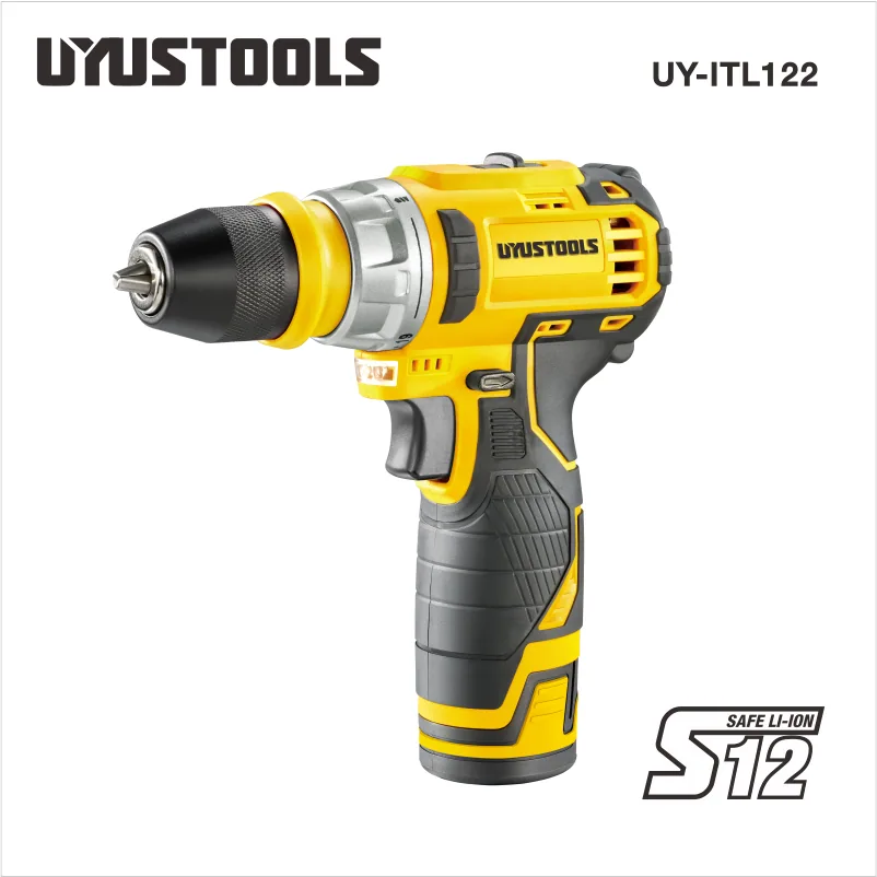 Perceuse-visseuse sans fil 12 V, moteur sans balais UY-ITL122
