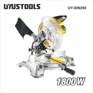 Scie à onglet 1 800 W, lame 10″